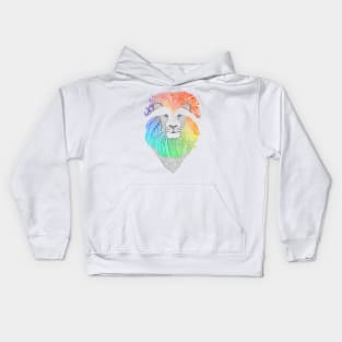 Zoo et Be - Colored Lion Kids Hoodie